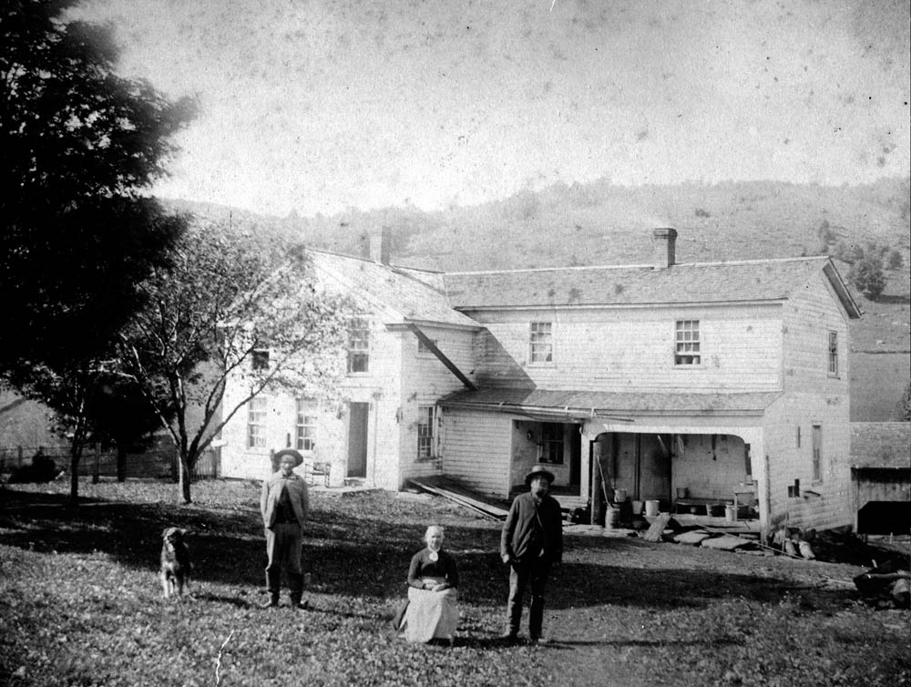 Samuel Palmerton’s House around 1895 in the Deposit, NY area